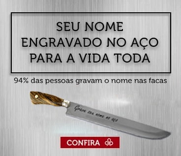 Faca Artesanal para churrasco 35cm - Empório Curtido no Vinho: Vinho Fino e  selecionados para você.