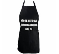 Avental Churrasqueiro Vargas - Frase Avental Churrasqueiro Vargas - Frase