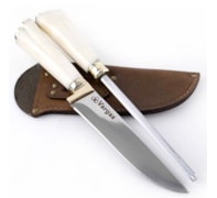 CONJUNTO FACA E CHAIRA CHURRASCO AÇO ESPECIAL VARGAS 18 CM. CJ52 CONJUNTO FACA E CHAIRA CHURRASCO AÇO ESPECIAL VARGAS 18 CM. CJ52