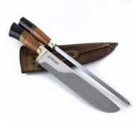 Conjunto Faca E Chaira Churrasco Aço Especial Vargas 25 Cm. CN46 Conjunto Faca E Chaira Churrasco Aço Especial Vargas 25 Cm. CN46