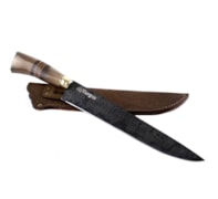 FACA CHURRASCO AÇO DAMASCO LINHA PREMIUM 10 POL. CM27 FACA CHURRASCO AÇO DAMASCO LINHA PREMIUM 10 POL. CM27