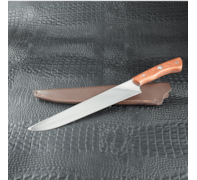 FACA CHURRASCO INOX 2MM. 10 POL 26CM - TBR10. PB01