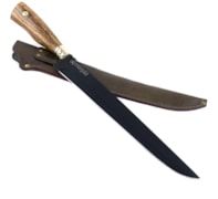 Faca Gaúcha Churrasco Aço Carbono Black 30 Cm - PBE12 Faca Gaúcha Churrasco Aço Carbono Black 30 Cm - PBE12