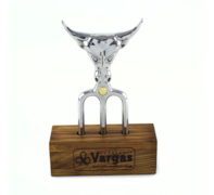 Garfo Tridente Para Churrasco Vargas C/ Suporte Garfo Tridente Para Churrasco Vargas C/ Suporte