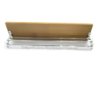 Suporte Para 10 Espetos Em Alumínio De Parede - Grande 38 Cm Suporte Para 10 Espetos Em Alumínio De Parede - Grande 38 Cm
